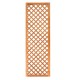 Trellis diagonaal hardhout met rechte lijst 180x60 cm